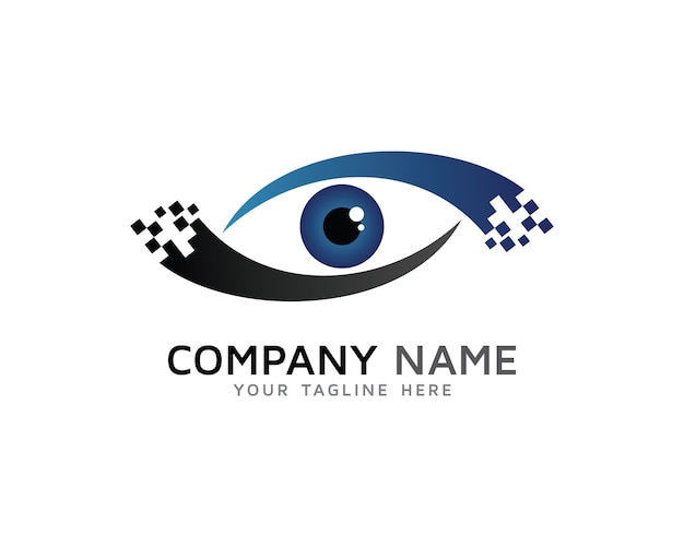 Download Free Digital Eye Logo Design Premium Vector Use our free logo maker to create a logo and build your brand. Put your logo on business cards, promotional products, or your website for brand visibility.