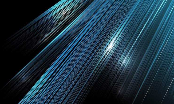 Free Vector digital line with shiny lights background
