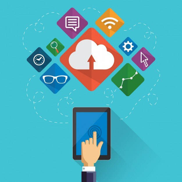 Free Vector digital marketing elements