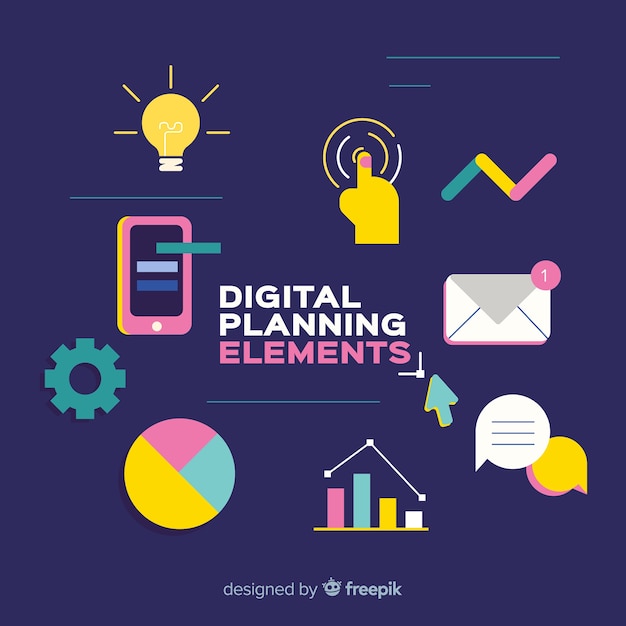 Digital planning elements collectio