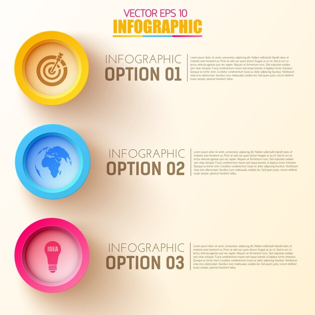 Digital Step Infographics