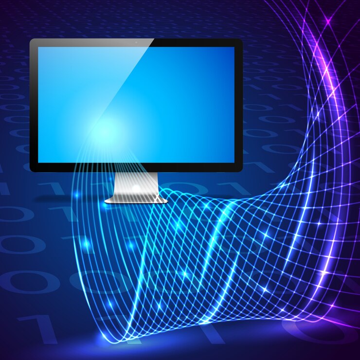 मुफ़्त वेक्टर digital technology concept