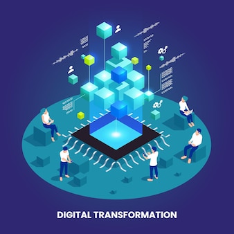 Isometrica di trasformazione digitale