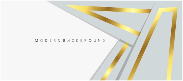 Free vector dimension layers background gold line decoration