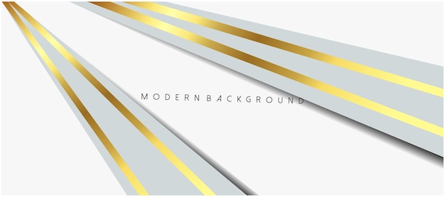 Free vector dimension layers background gold line decoration