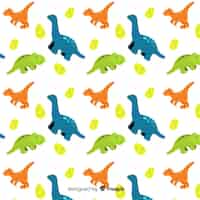 Free vector dinosaur pattern