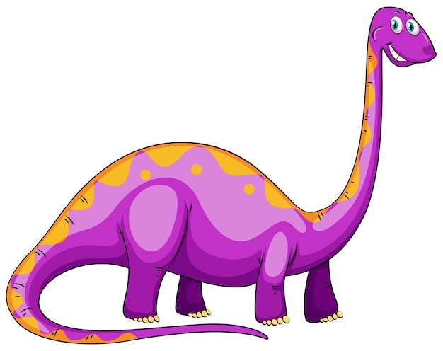 Free vector dinosaur with long neck