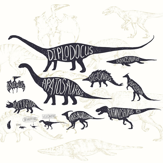 Dinosaurs design background