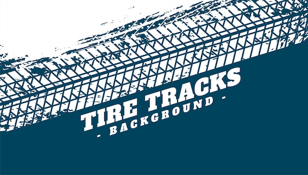 Free vector dirty tire track abstract background