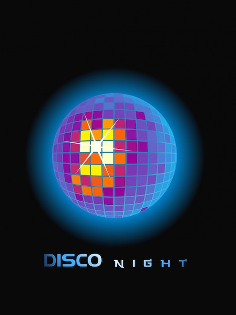 Disco party ball