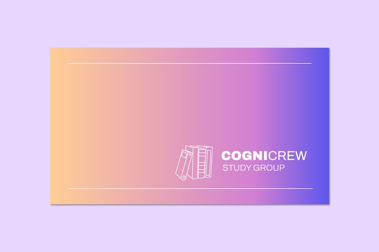 Free Vector discord banner template design