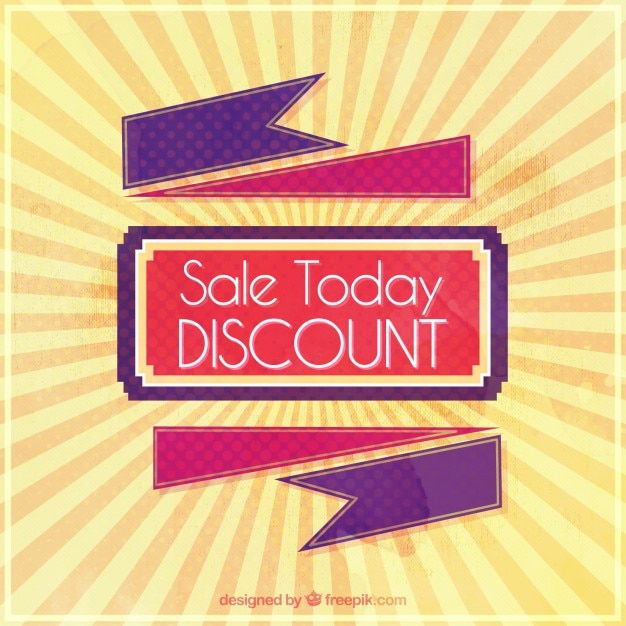 Free vector discount background