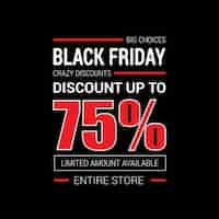 Free vector discounts black friday