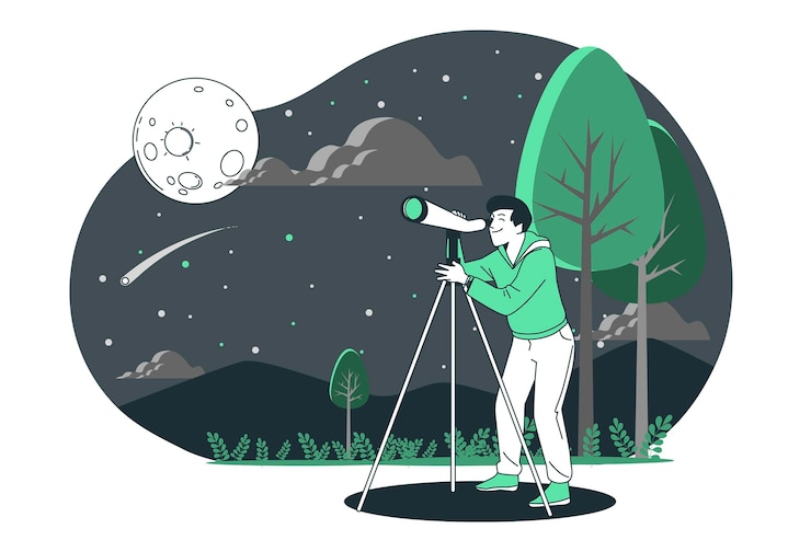 Free Vector discovery concept illustration