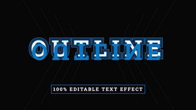 Distorted glitch text effect