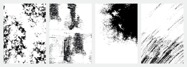 Бесплатное векторное изображение Рамка с текстурой гранжа