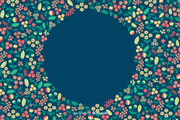 Free vector ditsy floral background