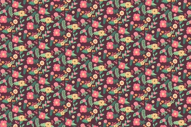 Ditsy floral background