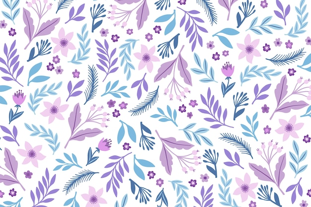 Ditsy floral print background