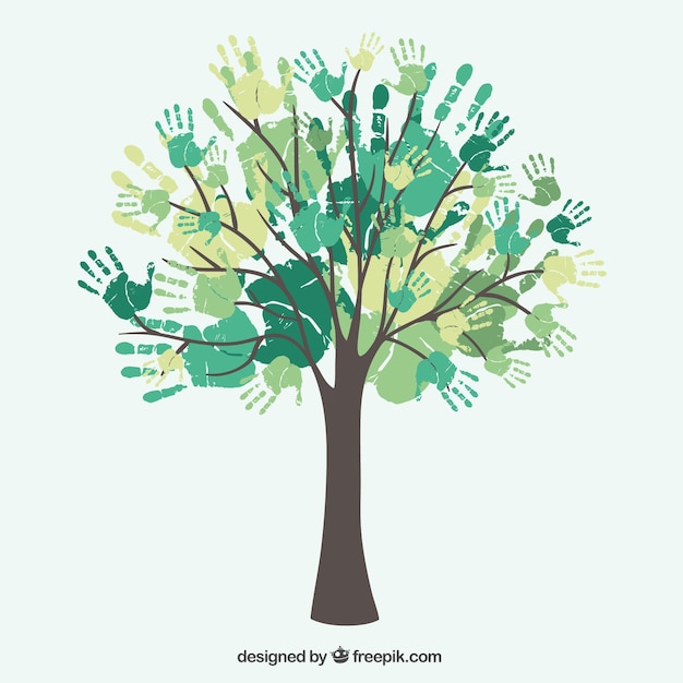 Diversity tree hands