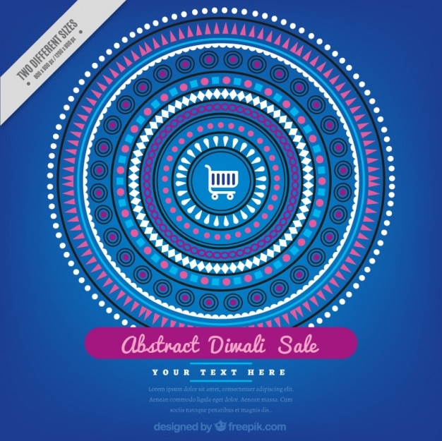 मुफ़्त वेक्टर diwali abstract background with symbol of sale