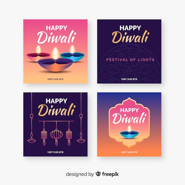 Diwali instagram post collection