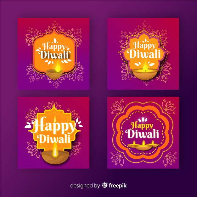 Diwali instagram post collection