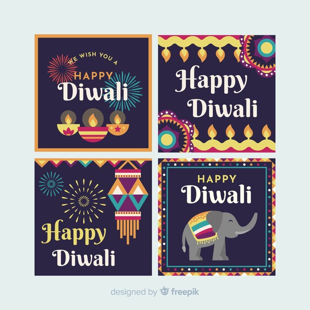 Diwali instagram post collection