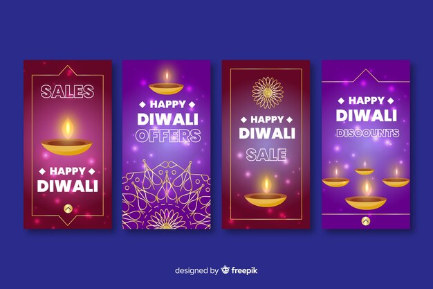 Diwali instagram stories collection