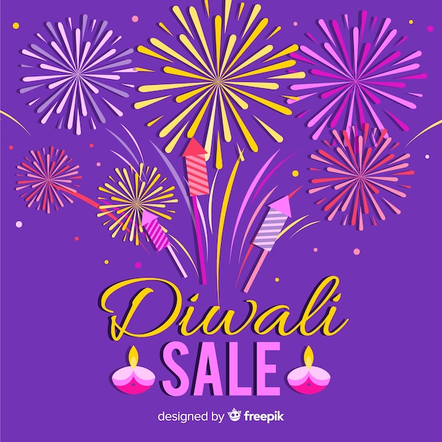 Diwali sale background