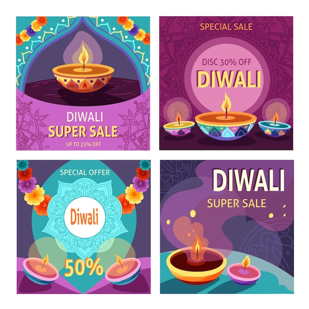 Diwali vendita instagram post