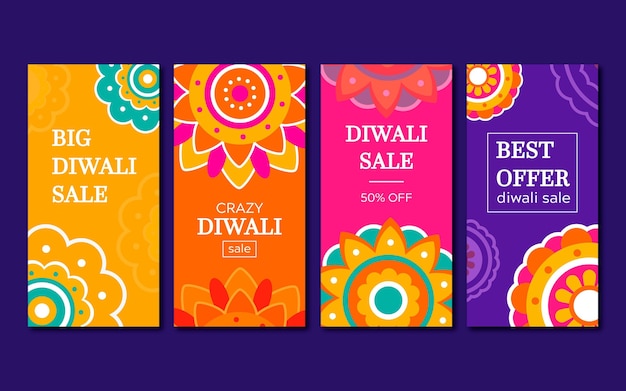 Diwali sale instagram stories