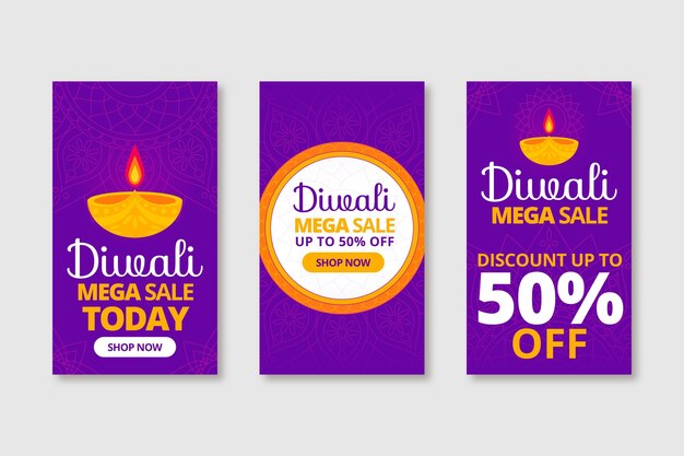 diwali sale instagram stories