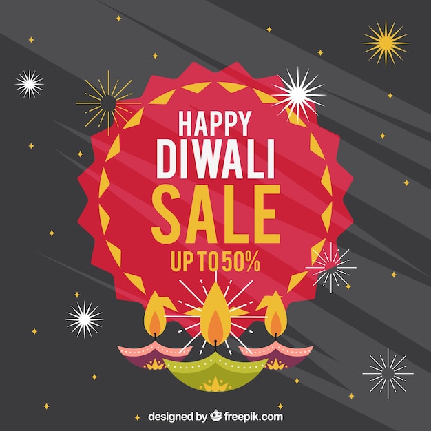 Diwali sales background