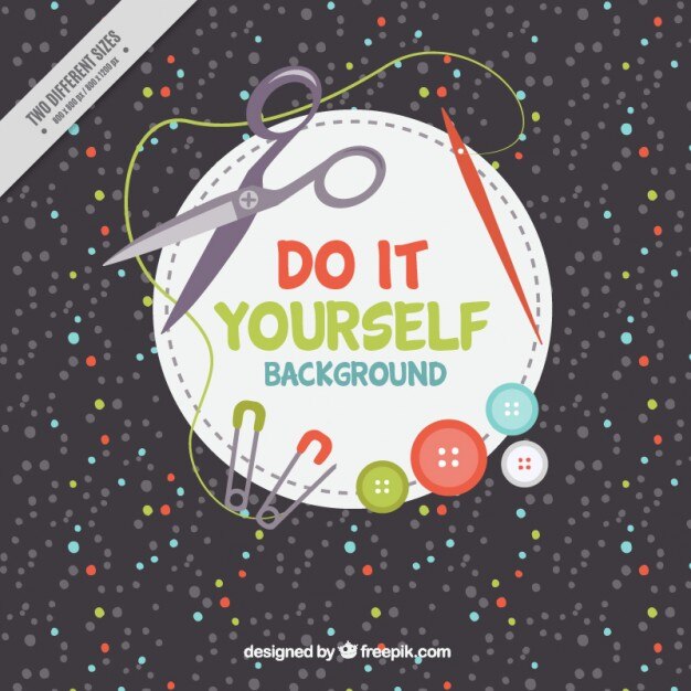Free Vector diy background