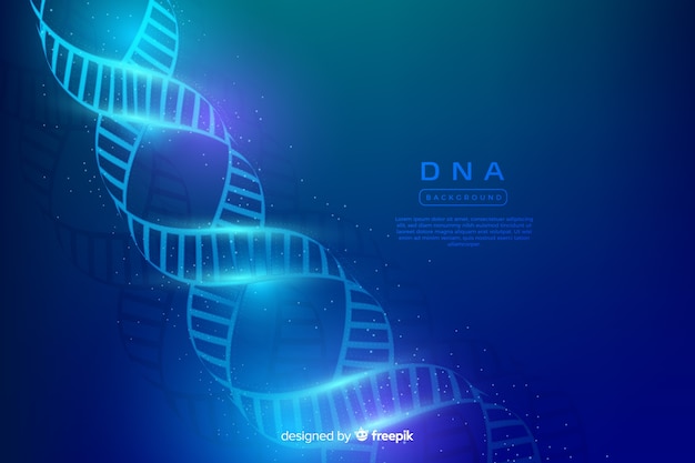 Sfondo di dna