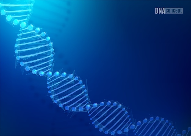ДНК науки технологии фон