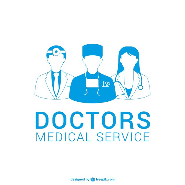 Doctors silhouettes