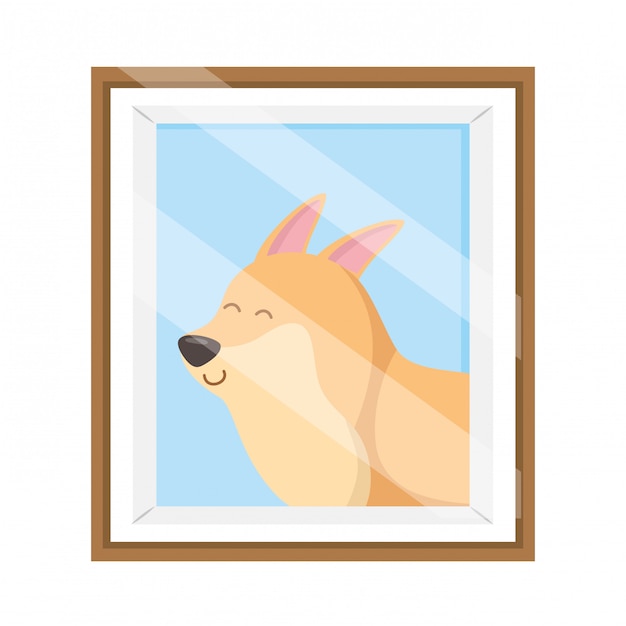 Free vector dog cartoon