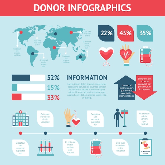 기증자 Infographic 세트