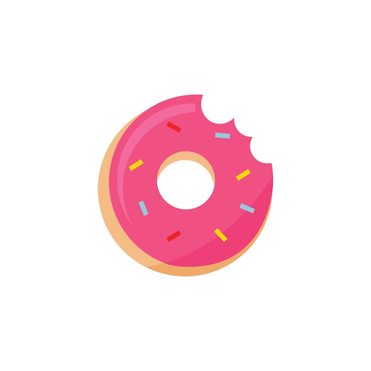 Free Vector donut 