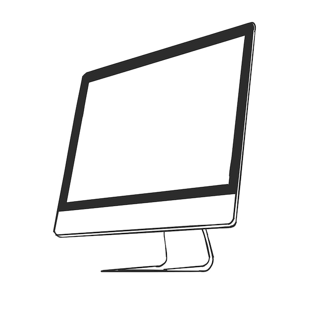 Free vector doodle computer vector