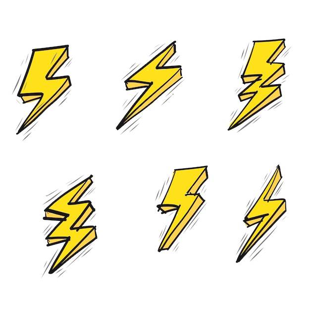 Doodle flash vector
