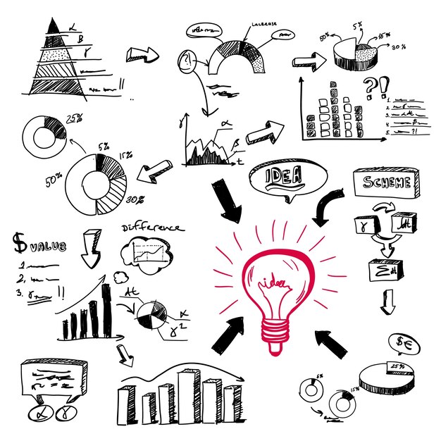 doodle infographics