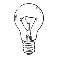 Бесплатное векторное изображение Болван лампочка