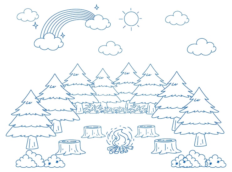Free Vector a doodle sketch design
