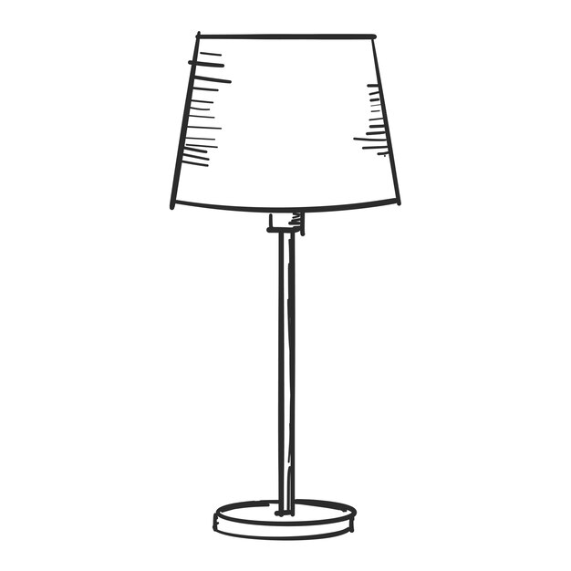 Doodle stand lamp