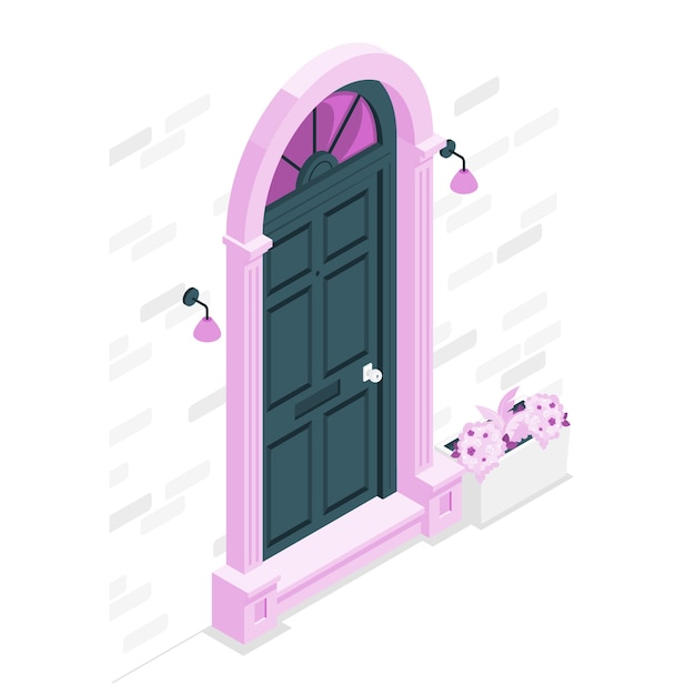 Door concept illustration