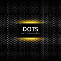 Free vector dot background