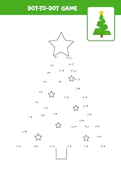 Premium Vector Dot To Dot Game With Christmas Tree Connect The Dots Math Game Dot And Color Picture Premium Vector Dot To Dot Game With Christmas Tree Connect The Dots Math Game Dot And Color Picture